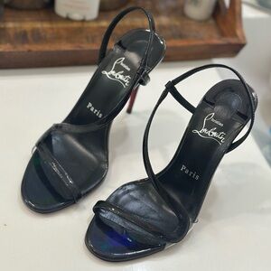 Christian Louboutin ROSALIE Black Stiletto Heels